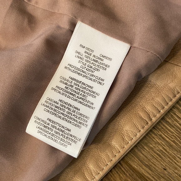 Joie || ‘Libertini’ Cropped Leather Moto Jacket - Picture 8 of 12